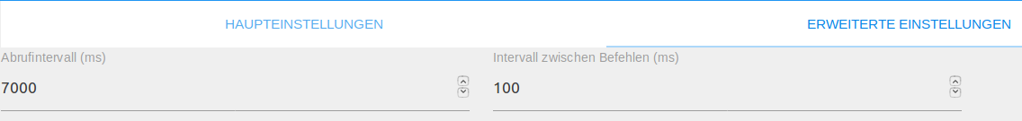 Advanced Settings
