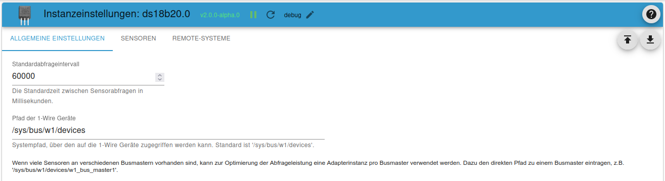Allgemeine Einstellungen