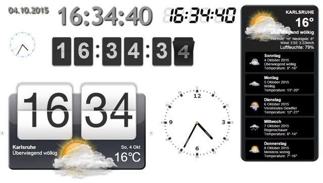 Zeit und Wetter