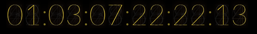 Widget Countdown NixieClock