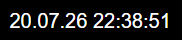 Widget Clock plain